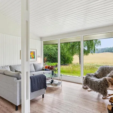 Cosy In Hilly Nature With Beautiful Views, Covered Terrace And Fire Pit In Peaceful Surroundings Close To Sletterhage Lighthouse, The *