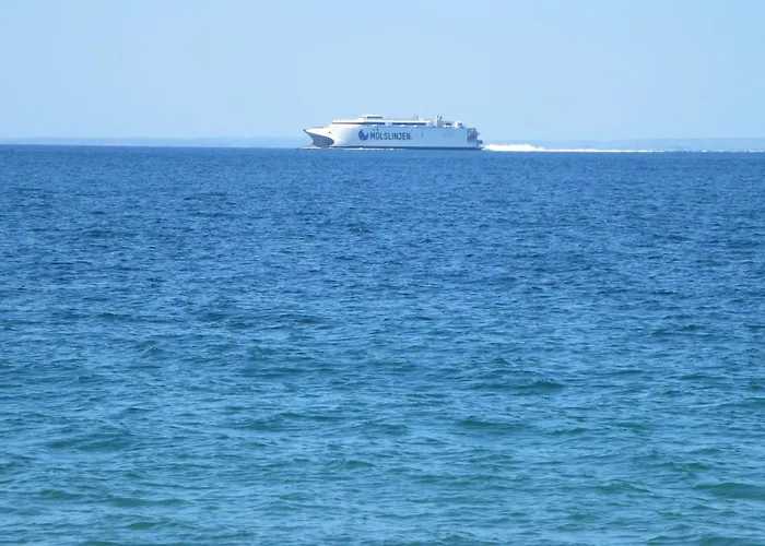 Cosy In Hilly Nature With Beautiful Views, Covered Terrace And Fire Pit In Peaceful Surroundings Close To Sletterhage Lighthouse, The