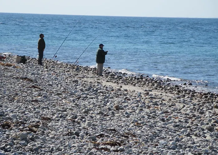Cosy In Hilly Nature With Beautiful Views, Covered Terrace And Fire Pit In Peaceful Surroundings Close To Sletterhage Lighthouse, The Knebel